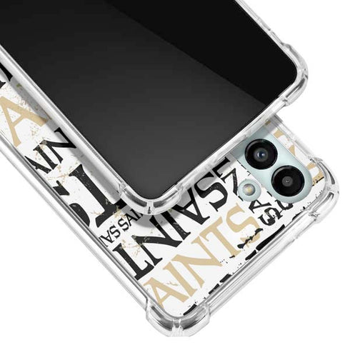 NFL New Orleans Saints - Blast Galaxy A13 5G Clear Case
