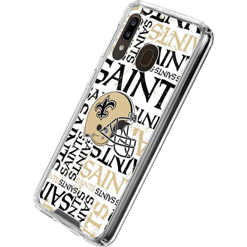 NFL New Orleans Saints - Blast Galaxy A30 Clear Case