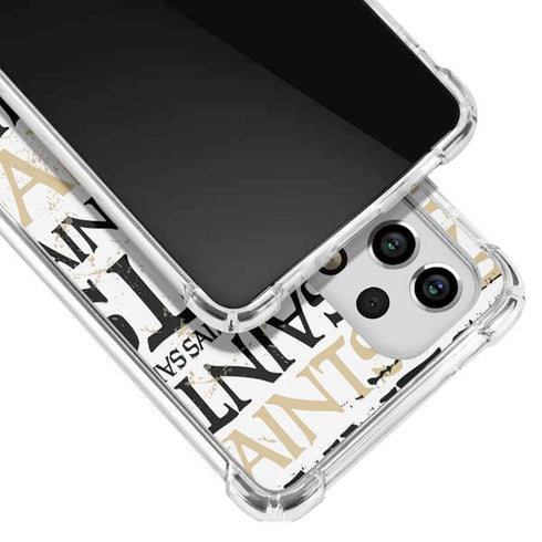 NFL New Orleans Saints - Blast Galaxy A33 5G Clear Case