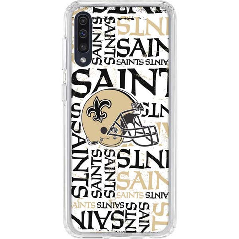 NFL New Orleans Saints - Blast Galaxy A50 Clear Case