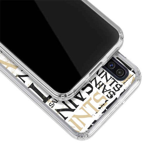 NFL New Orleans Saints - Blast Galaxy A50 Clear Case