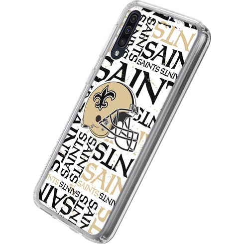 NFL New Orleans Saints - Blast Galaxy A50 Clear Case