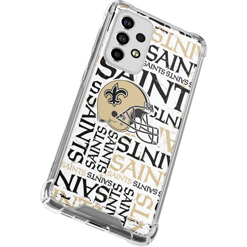 NFL New Orleans Saints - Blast Galaxy A53 5G Clear Case