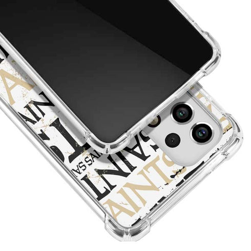 NFL New Orleans Saints - Blast Galaxy A53 5G Clear Case