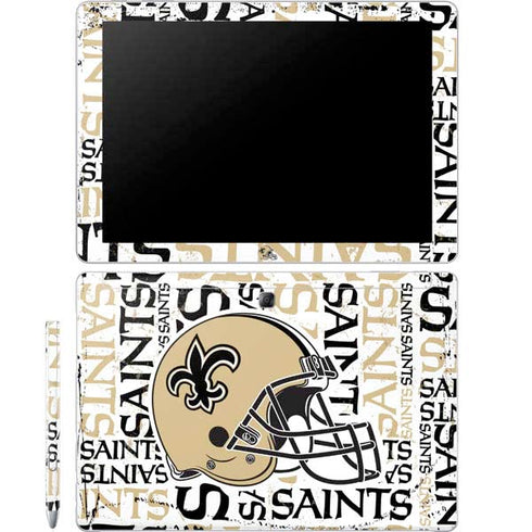 NFL New Orleans Saints - Blast Galaxy Book 12in Skin