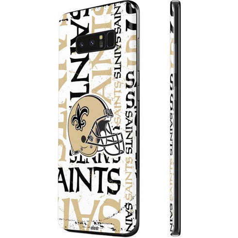 NFL New Orleans Saints - Blast Galaxy Note 8 Skin