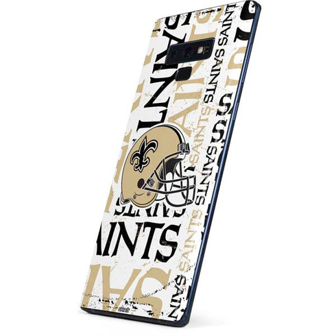 NFL New Orleans Saints - Blast Galaxy Note 9 Skin