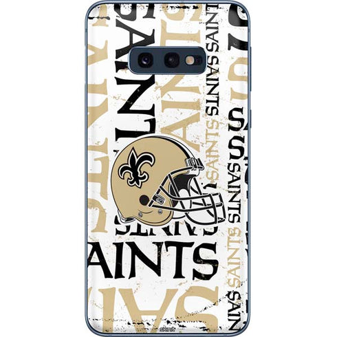 NFL New Orleans Saints - Blast Galaxy S10e Skin