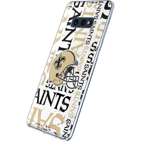 NFL New Orleans Saints - Blast Galaxy S10e Skin