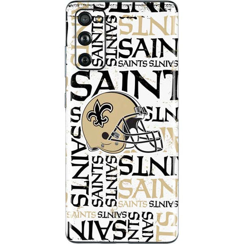 NFL New Orleans Saints - Blast Galaxy S20 Fan Edition Skin