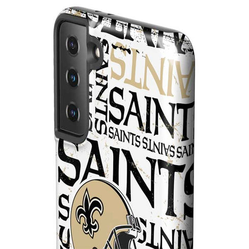 NFL New Orleans Saints - Blast Galaxy S21 FE Pro Case