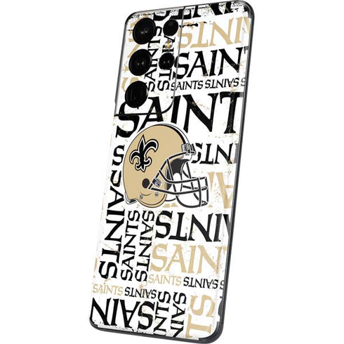 NFL New Orleans Saints - Blast Galaxy S21 Ultra 5G Skin