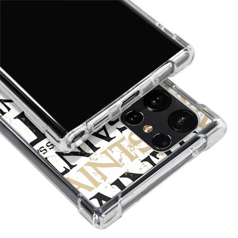 NFL New Orleans Saints - Blast Galaxy S24 Ultra Clear Case