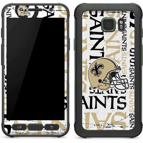 NFL New Orleans Saints - Blast Galaxy S7 Active Skin
