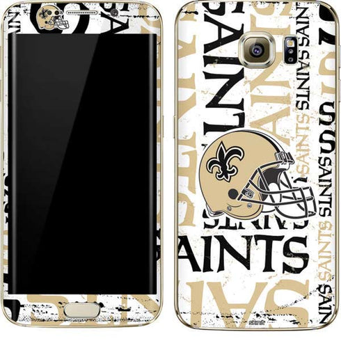NFL New Orleans Saints - Blast Galaxy S7 Edge Skin