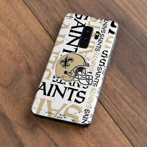NFL New Orleans Saints - Blast Galaxy S9 Plus Skin