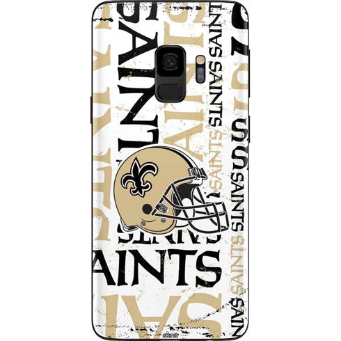 NFL New Orleans Saints - Blast Galaxy S9 Skin
