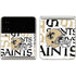 NFL New Orleans Saints - Blast Galaxy Z Flip3 5G Skin
