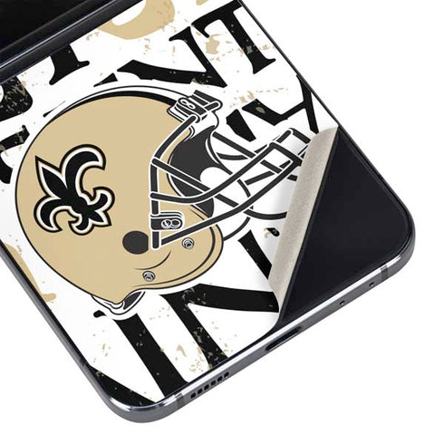 NFL New Orleans Saints - Blast Galaxy Z Flip5 5G Skin