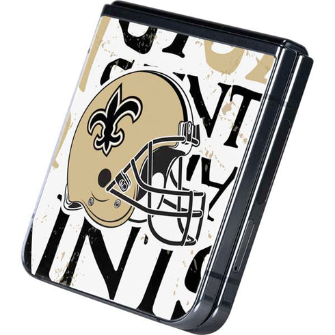 NFL New Orleans Saints - Blast Galaxy Z Flip5 5G Skin