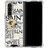 NFL New Orleans Saints - Blast Galaxy Z Fold4 5G Clear Case