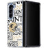 NFL New Orleans Saints - Blast Galaxy Z Fold5 5G Clear Case
