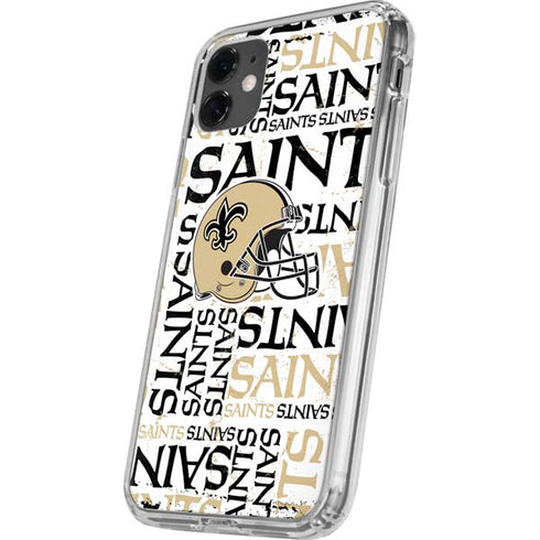 NFL New Orleans Saints - Blast iPhone 11 Clear Case