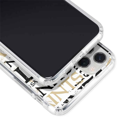 NFL New Orleans Saints - Blast iPhone 11 Pro Clear Case