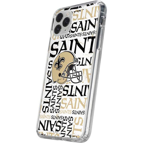 NFL New Orleans Saints - Blast iPhone 11 Pro Clear Case
