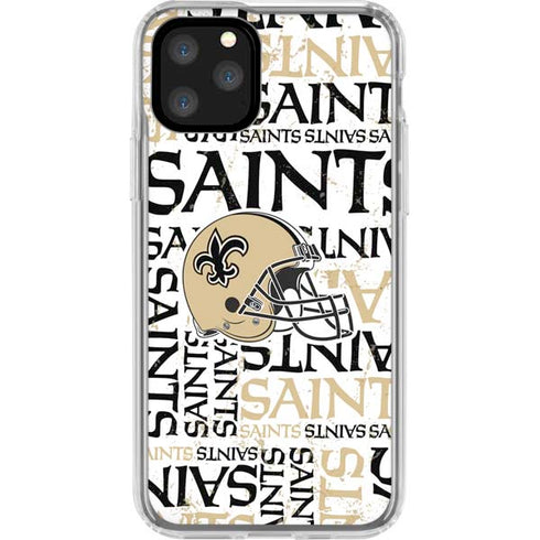 NFL New Orleans Saints - Blast iPhone 11 Pro Clear Case
