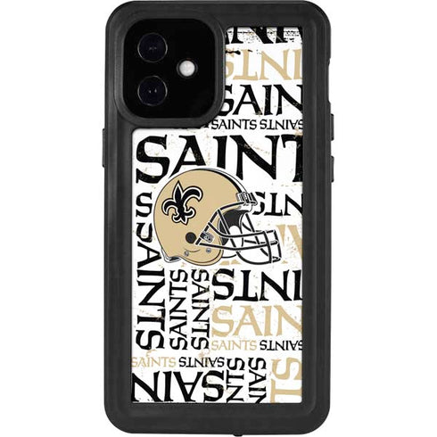 NFL New Orleans Saints - Blast iPhone 12 Mini Waterproof Case