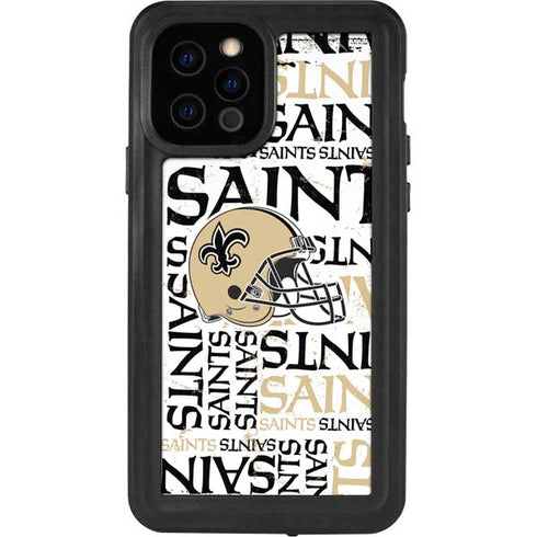 NFL New Orleans Saints - Blast iPhone 12 Pro Waterproof Case