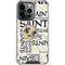 NFL New Orleans Saints - Blast iPhone 13 Pro Clear Case