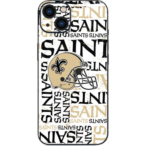 NFL New Orleans Saints - Blast iPhone 15 Plus Skin