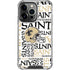 NFL New Orleans Saints - Blast iPhone 14 Pro Clear Case