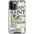 NFL New Orleans Saints - Blast iPhone 15 Pro Max Clear Case