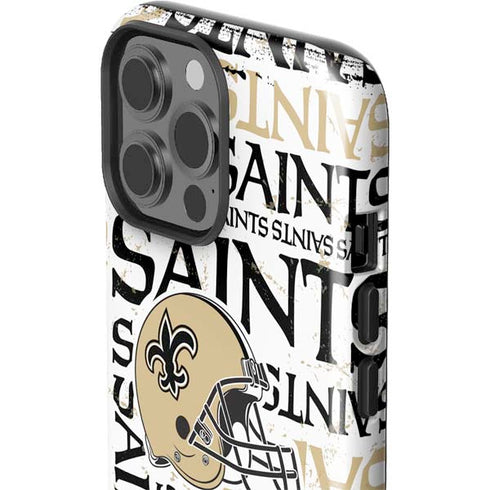 NFL New Orleans Saints - Blast iPhone 15 Pro Max Impact Case