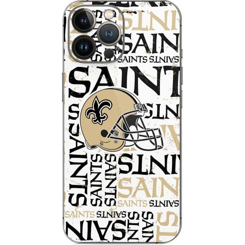 NFL New Orleans Saints - Blast iPhone 14 Pro Max Skin