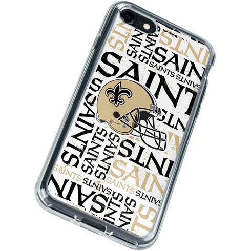 NFL New Orleans Saints - Blast iPhone SE (2nd & 3rd Gen) Clear Case