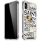 NFL New Orleans Saints - Blast iPhone X/XS Clear Case