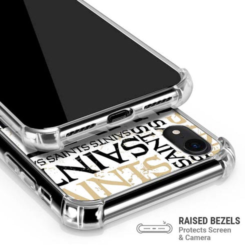 NFL New Orleans Saints - Blast iPhone XR Clear Case