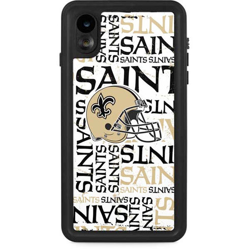 NFL New Orleans Saints - Blast iPhone XR Waterproof Case