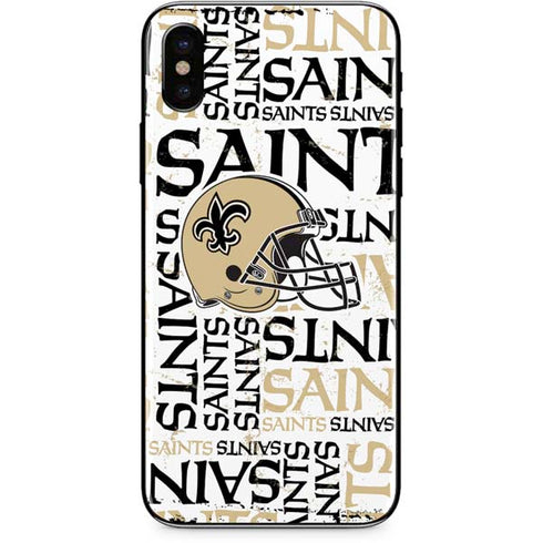 NFL New Orleans Saints - Blast iPhone XS Skin