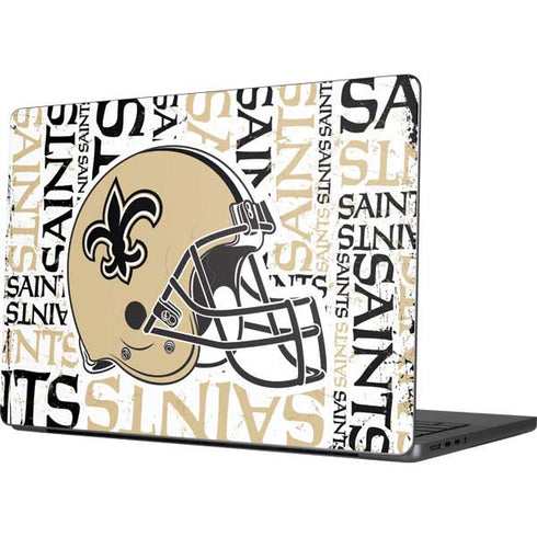 NFL New Orleans Saints - Blast MacBook Pro 14in (2021-24) Skin
