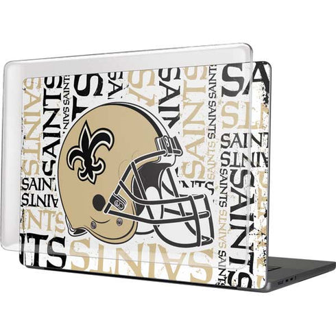 NFL New Orleans Saints - Blast MacBook Pro 16in (2021-25) Case plus Skin