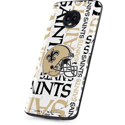 NFL New Orleans Saints - Blast Moto G6 Skin