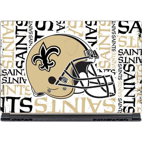 NFL New Orleans Saints - Blast MSI GS65 Stealth Laptop Skin