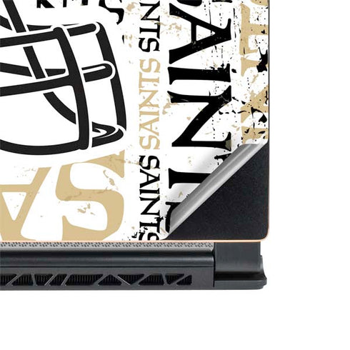 NFL New Orleans Saints - Blast MSI GS65 Stealth Laptop Skin