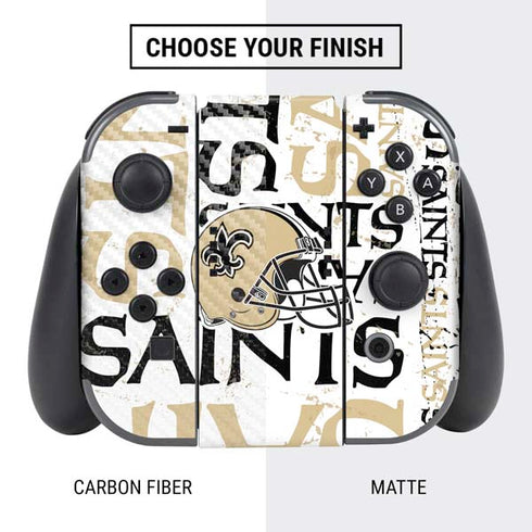 NFL New Orleans Saints - Blast Nintendo Switch Bundle Skin