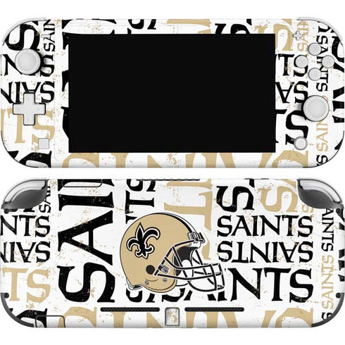 NFL New Orleans Saints - Blast Nintendo Switch Lite Skin
